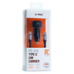 PD CAR CHARGER WITH USB-C TO USB-C CABLE