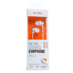 X-PRO METAL STEREO EARPHONE 3.5MM