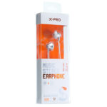 X-PRO METAL STEREO EARPHONE 3.5MM
